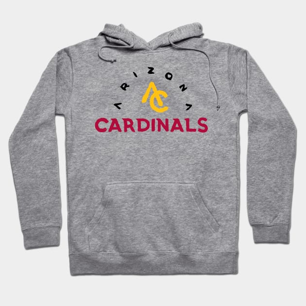 Arizona Cardinaaaals 10 Hoodie by Very Simple Graph